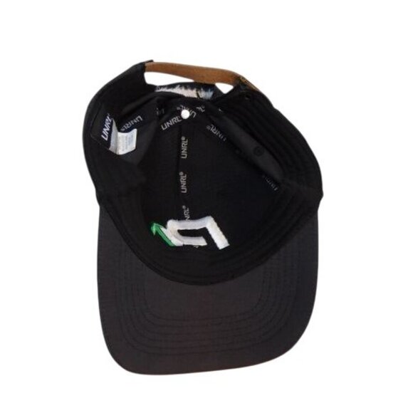 UNRL Birkinbine Financial Athletic Black Adjustable Hat Cap - Picture 9 of 10